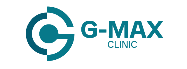 Logo del Centro Médico G-MAX